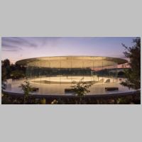 Norman Foster, Steve Jobs Theater (2017), Cubertino USA, photo on architecture-history.org.jpg